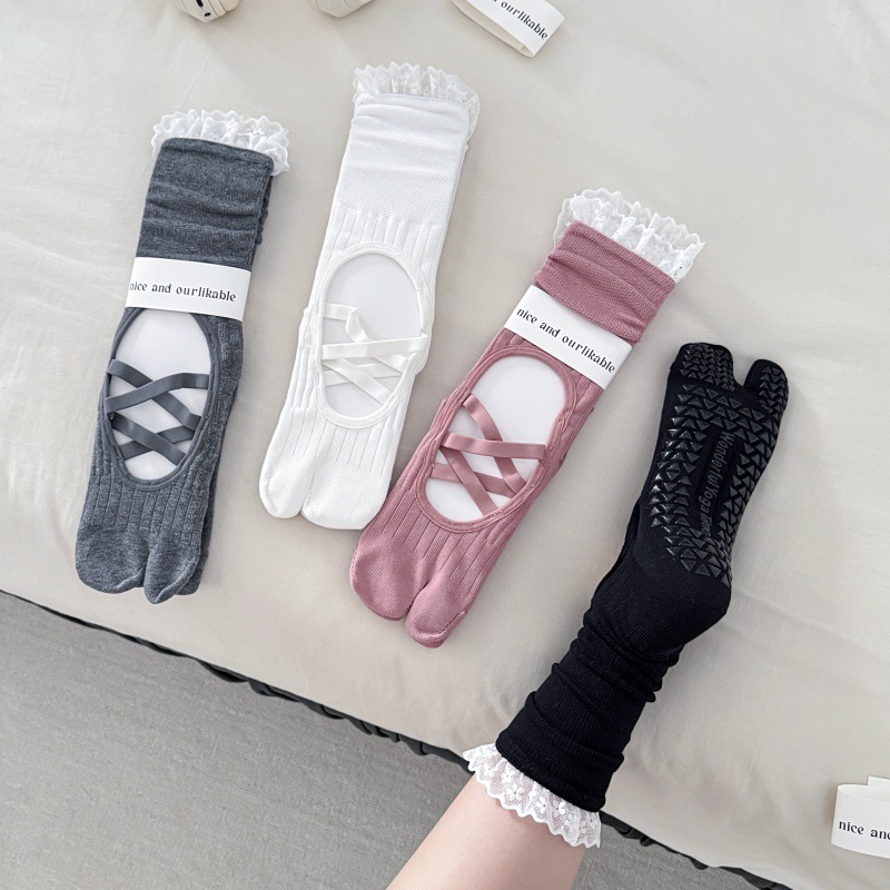 Calzini da yoga con bordo in p - Medias Para Pilates Y Yoga recensione e prezzo