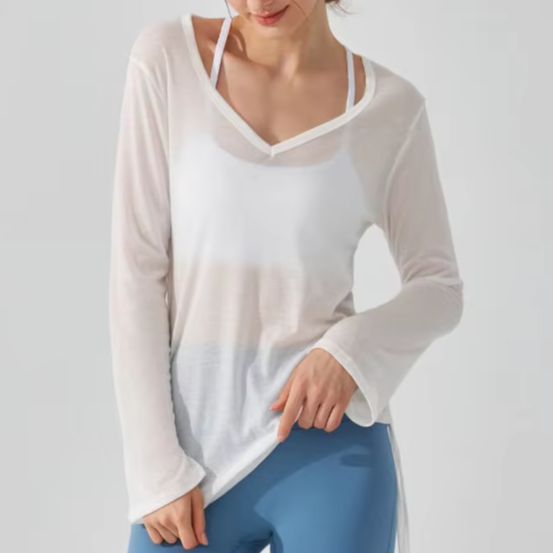Maglia sportiva da donna con m - Pilate Yoga Workout recensione e prezzo