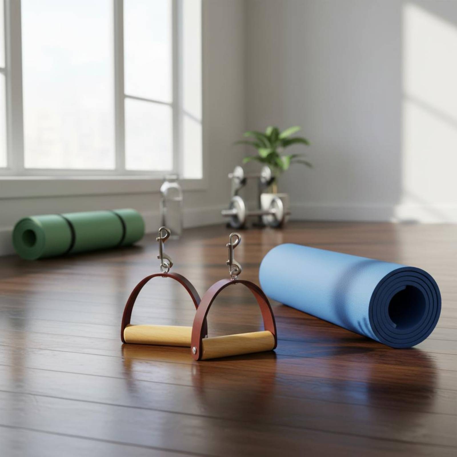 Set di 2 Pezzi Maniglie in Pel - Pilates & Yoga Vida recensione e prezzo