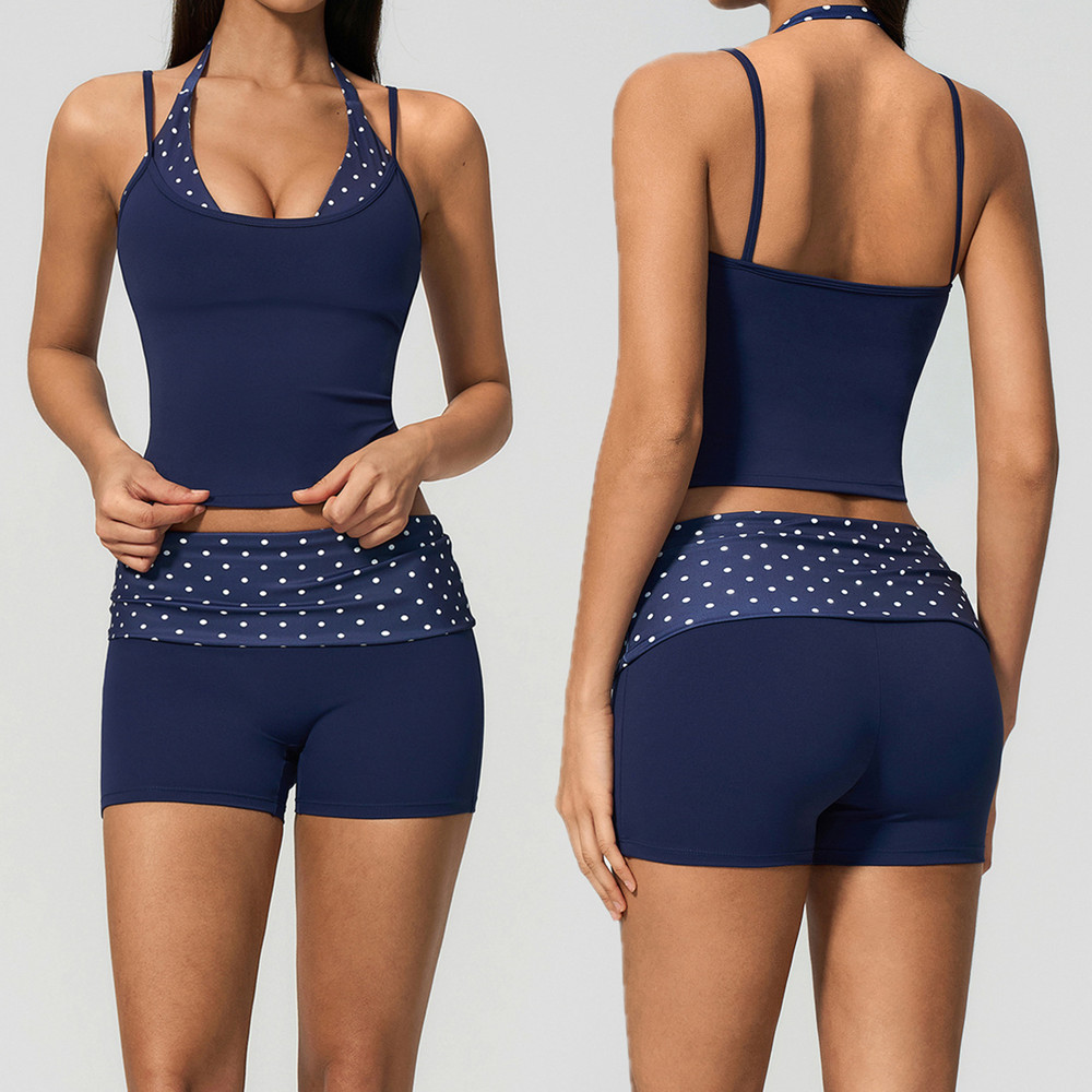 Top Sportivo da Donna a Pois c - Pilate Yoga Workout recensione e prezzo
